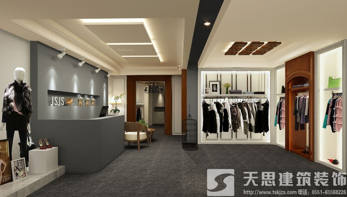 服裝店裝修設(shè)計如何吸人眼球